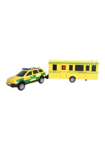 Kutulu Die Cast Metal Karavanlı Sağlık Aracı