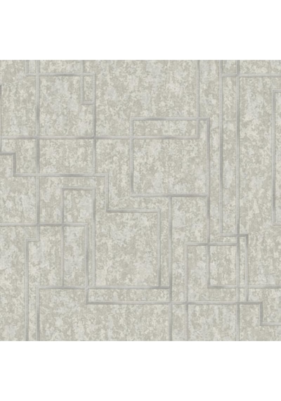 Octagon 1202-3 Gri Geometrik Desen Duvar Kağıdı