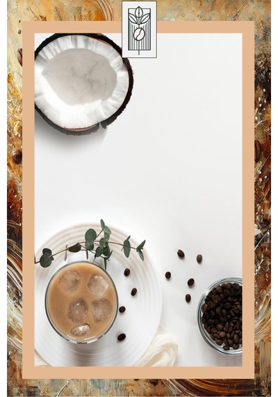 Coconut Bean Coffee 200g, Hindistan Cevizi Aromalı Çekirdek Kahve Çekirdek Kahve