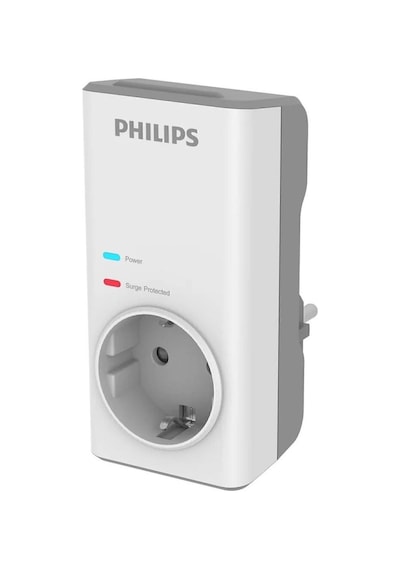 Philips Chp7010w Tekli Akım Koruma Priz 1140j Beyaz 0