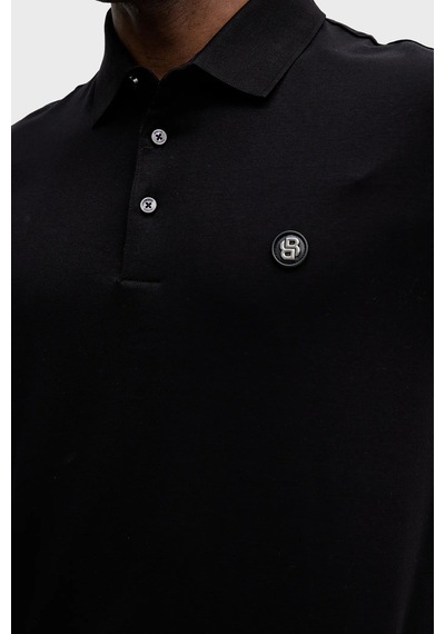 Boss Erkek Polo 50555829 001 Siyah Siyah