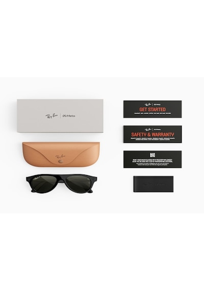 Ray-ban Meta Gen 3 Aviator Rw4016 601/9a 54 18 Yeşil Polarize Camlı Parlak Siyah Yapay Zekâlı Akıllı Güneş Gözlüğü