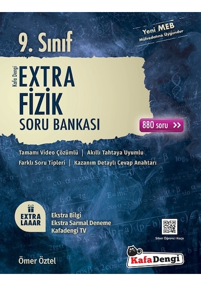 Kafa Dengi Yayınları 9.sınıf Ekstra Fizik Soru Bankası