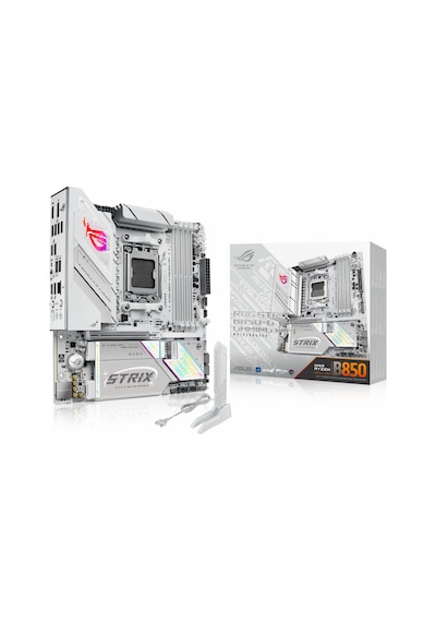 Asus Rog Strix B850-g Gaming Wifi Ddr5 8000mhz Oc M.2 Hdmı/dp/usb-c Pcıe 5.0 Am5 Matx Anakart