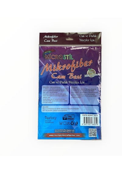 Mikrofiber Cam Bezi  40 x 50 CM  2 Adet