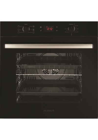 Alveus ALV MFA 627 76 LT Ankastre Fırın Siyah