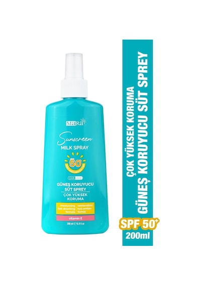 Mara Gunes Koruyucu Sut Sprey Spf50+ 200 Ml./sunscreen Mılk Spray Spf 50+ 200 Ml