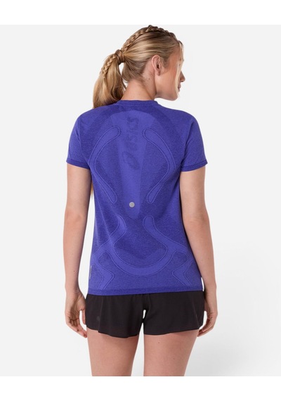 Asics Road Seamless Ss Top Kadın Mavi Kısa Kollu Tshirt 2012d292-401