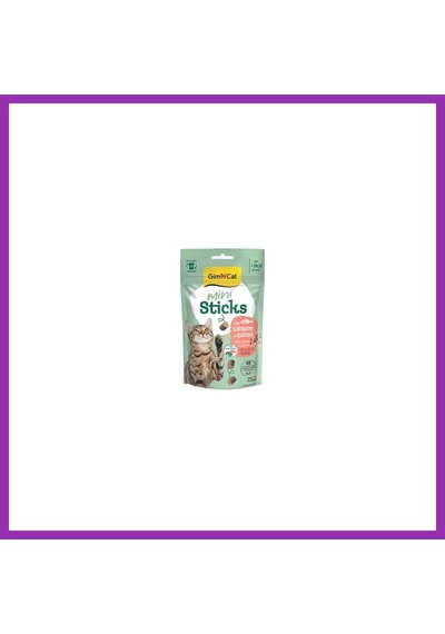 Gimcat Mini Sticks Somonlu Ve Kinoalı Kedi Ödül Maması 50 Gr Bty