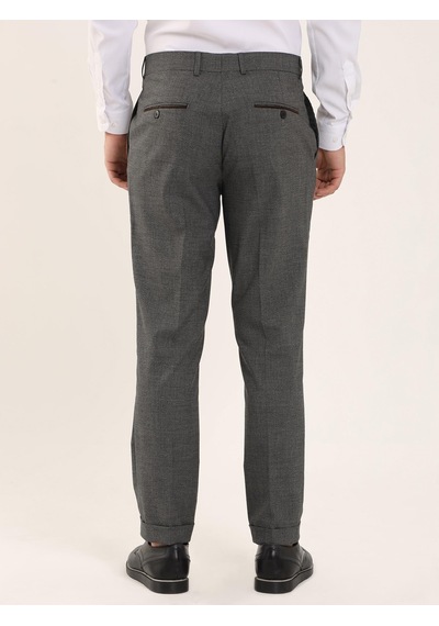 Dufy Gri Erkek Slim Fit Pantolon - 97669 Gri