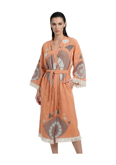 Brandsmiths Brick Evil Eye Kimono Sarı