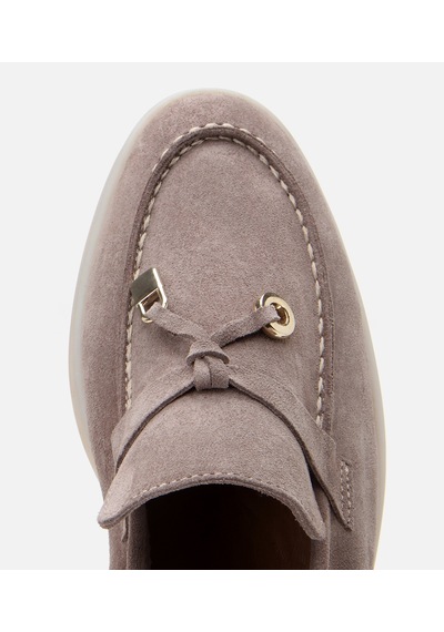 Hotiç Kadın Süet Deri Vizon Klasik Loafer 01ayh308760a450 Vizon-taupe Vizon