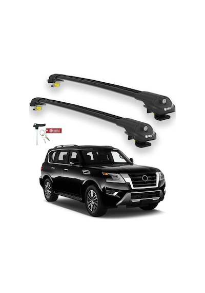 Nissan Armada Y62 2017-2025 Ara Atkı Air1 Siyah