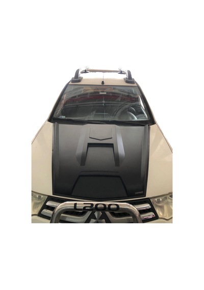 Türkmen Mitsubishi L200 2007-2014 Arası Ön Kaput Üstü Scoop Geniş