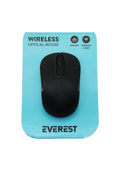 Everest Sm-804 Wireless - Kablosuz 1600dpı Usb Optical Mouse Vakum Ambalaj 4741 Diğer