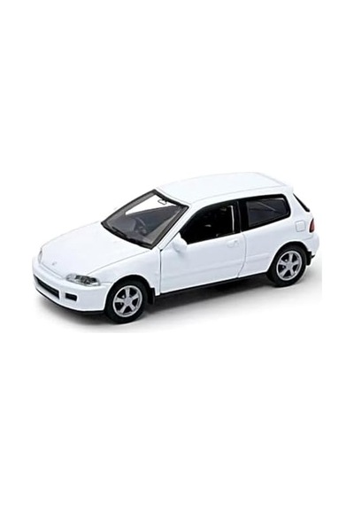 Welly Çek Bırak 12 Cm. Honda Civic Eg6 - Beyaz Açık Bej