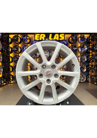 4 Adet Seat  6.5 16 5 112 Et50 57.1 Sılver Jant Revize Edilmiş Takım