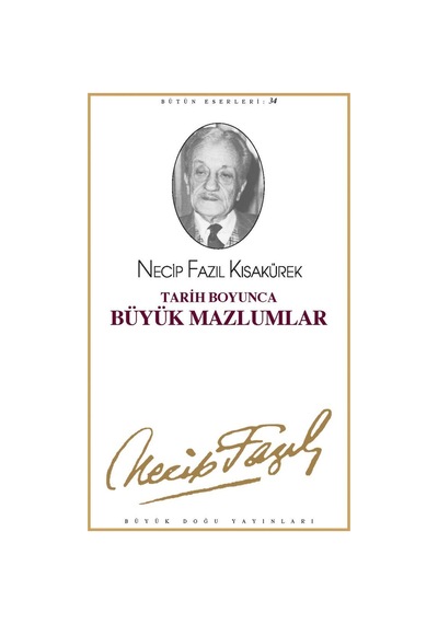 Tarıh Boyunca Büyük  Mazlumlar