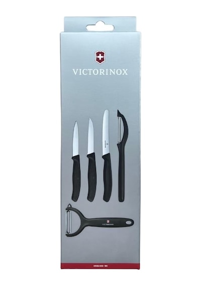Victorinox 5'li Soyacak Ve Bıçak Seti, Siyah Diğer