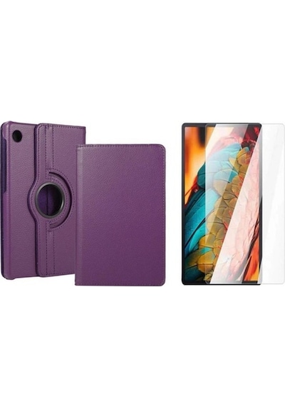 Galaxy Uyumlu Tab A8 2021 Sm-X200 10.5" 360 Dönebilen Standlı Kapaklı Kı (529706927)