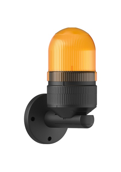 Mesan Ø70 300 Seri Xenon Çakar Buzzer Tüp Duvar Montaj Turuncu 24vdc Ms 323.3.24vdc
