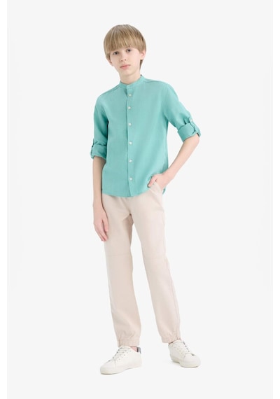 DeFacto Erkek Çocuk Standart Jogger Paça Gabardin Pantolon E5037A825SPBG757