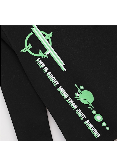 Wanex Erkek Çocuk Kapüşonlu Mevsimlik Sweatshirt - 15767 Siyah