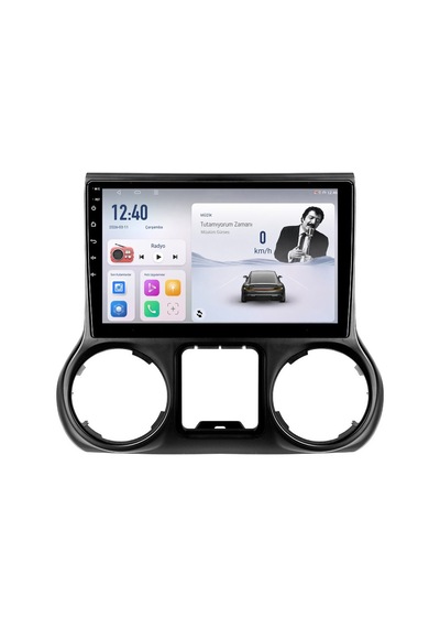 Jeep Wrangler 2011-2017 Android Multimedya Carplay Android Auto Navigasyon Kameralı 8gb Ram 64gb 10"