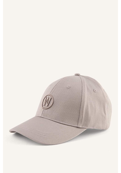 Defacto Erkek Nakışlı Gabardin Cap Şapka G4800ax26smgr150 Gri-gr150