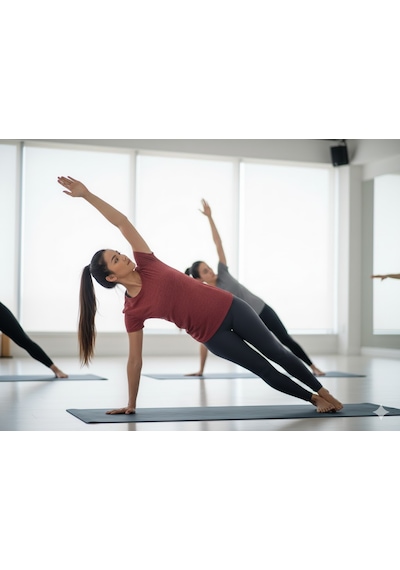 Ahmetkoccollection Kadın Spor Tişörtü Kırmızı Kırmızı