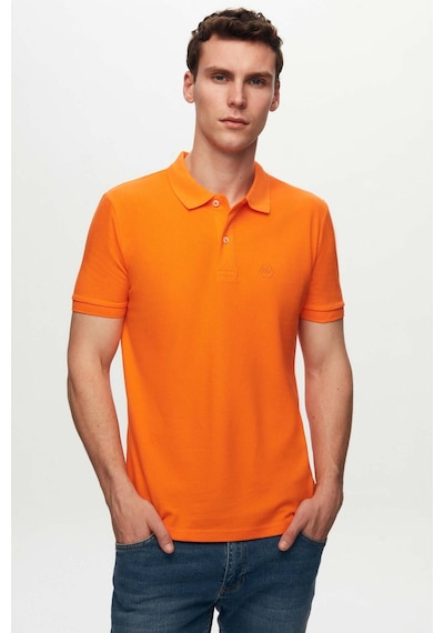 D's Damat Ds Damat Regular Fit Turuncu Pike Dokulu %100 Pamuk Kıvrılmaz Polo Yaka Nakışlı T-shirt 4HC14ORT51000_T01 Turuncu D's Damat Ds Damat Regular Fit Turuncu Pike Dokulu %100 Pamuk Kıvrılmaz Polo Yaka Nakışlı T-shirt 4HC14ORT51000_T01 Turuncu