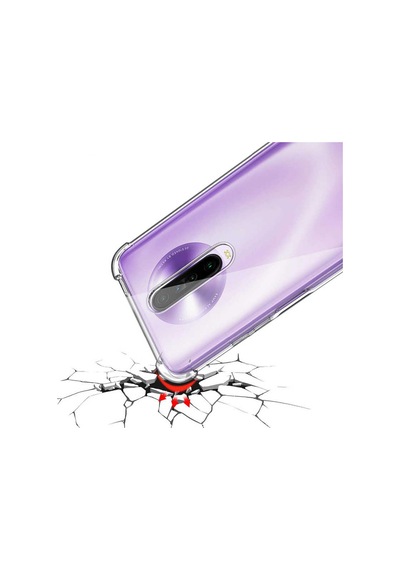 Xiaomi Poco X2 Kılıf Zore Nitro Anti Shock Silikon Renksiz
