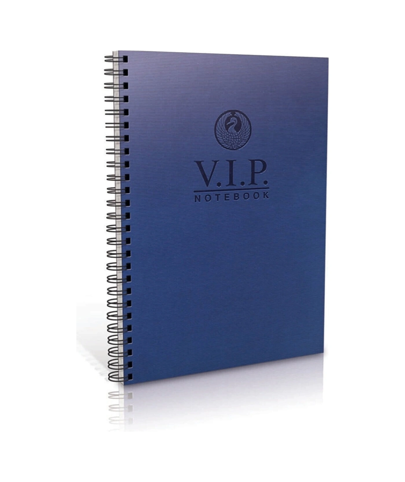Vıp Spiral Deri Kapaklı Defter A4 -140 Yaprak Kareli