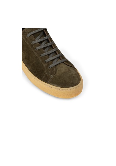 Deery Erkek Hakiki Süet Yeşil Sneaker Ayakkabı - 02018myslc01