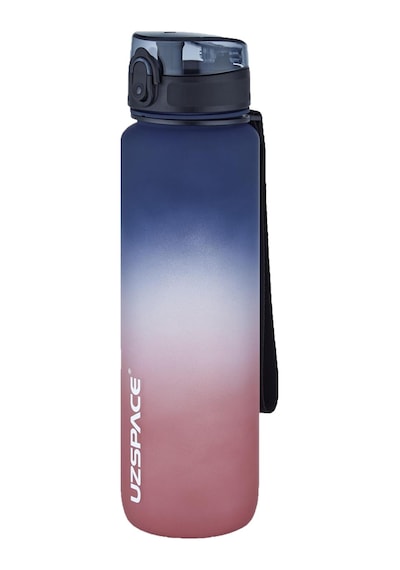 Uzspace 2'li Tritan Matara Seti 1000ml Büyük Boy Çift Renk Softtouch Ff Collection Tritan Su Matarası Pembe Yeşil - Lacivert Kırmızı