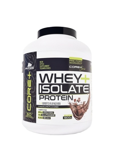 Mustang Nutrition Core+ Series Isolate Whey Protein Tozu 1800 Gr 60 Servis Çikolata + Shaker + Protein Kahve Hediyeli Çikolata Aromalı