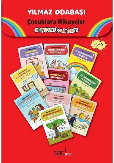 Çocuklara Hikayeler Seti - 10 Kitap Takım - Yılmaz Odabaşı - Red Kitap