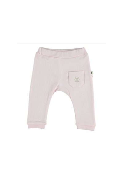 Bibaby Organik Pantolon Patiksiz Basic Nature Pembe-10134 Pembe