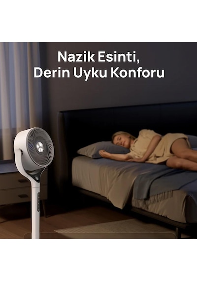 Dreo Smart Turbopoly Fan 565s Beyaz Vantilatör
