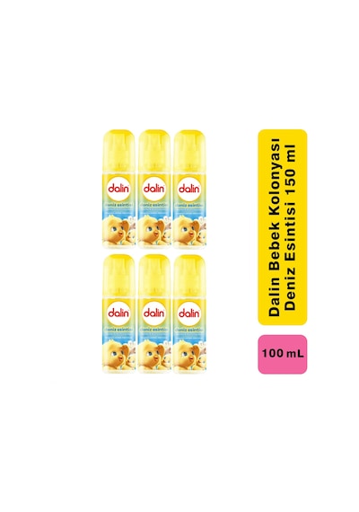 Dalin Bebek Kolonyası Deniz Esintisi 100 Ml 6 Adet