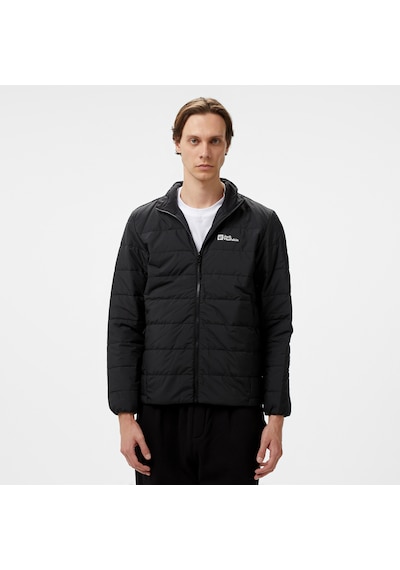 Jack Wolfskin Jasper 3in1 Erkek Siyah Outdoor Ceket Düz A61858