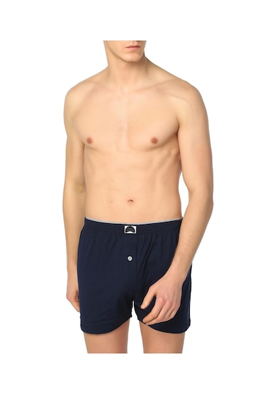 3'lü Paket Havlu Bel Erkek Boxer Turkuaz