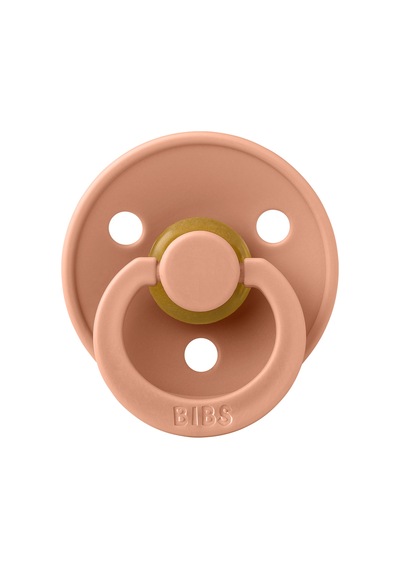 Bibs Colour Kauçuk Emzik - Peach