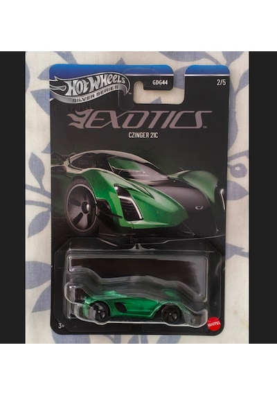 Hot Wheels Silver Series Exotics Czinger 21c Yeşil