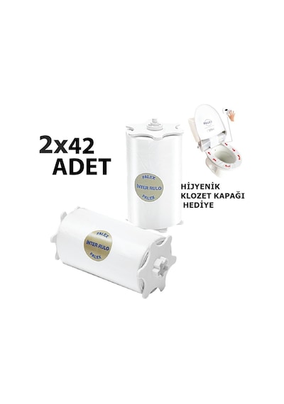 Palex Sensörlü Hijyenik Klozet Kapak Yedek Rulosu 2 Koli + 1 Ad Hijye