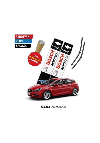 Bosch Aerotwin Plus Opel Astra K Silecek Takımı (2016-2021) Bosch Aerotwin Plus Opel Astra K Silecek Takımı (2016-2021)