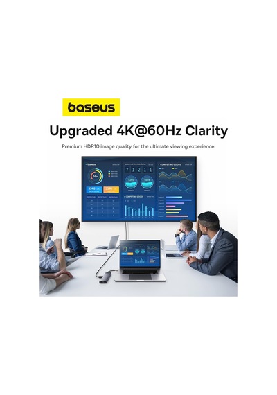 Metal Gleam Serisi 11'i 1 Arada Usb-c Hub B00030709811-00, Hdmı 4k 60hz, Vga 1080p 60hz, 100w Pd, Gigabit Rj45, 3 Usb 3.0, Usb 2.0, Sd/tf, 3,5 Mm Ses