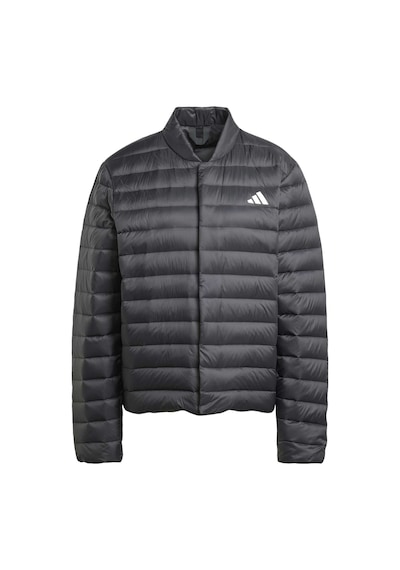 Black Adidas Erkek Günlük Mont Helionic Lite J Jj1198 Siyah