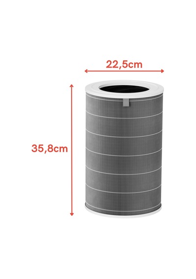 Xiaomi İle Uyumlu Smart Air Purifier 4 Pro Hava Temizleyici İle İle Uyumlu Entegre Aktif Karbon Çeki