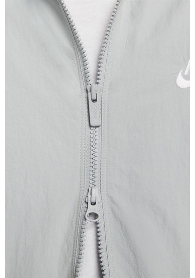 Nike Club Woven Men's Full Zip Jacket Erkek Dokuma Spor Ceket Gri